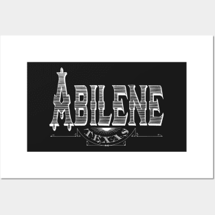 Vintage Abilene, TX Posters and Art